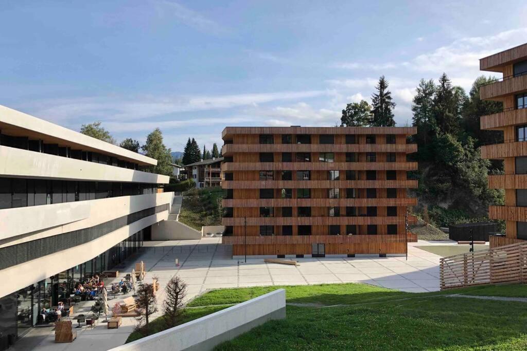 Beautiful Sunny New 1 Bed Apt  Flims Exterior foto